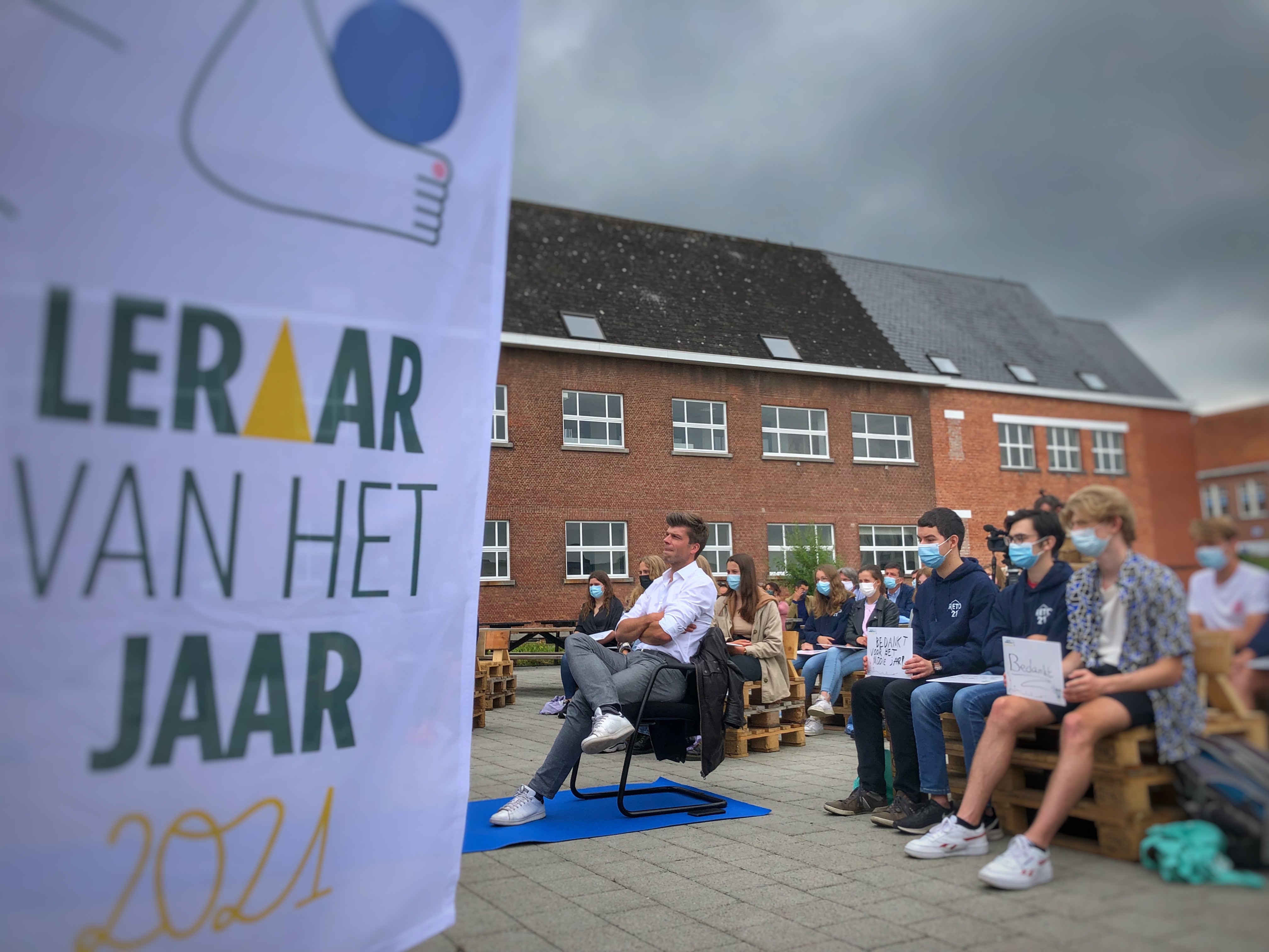 Arvid De Muynck: leerkracht van het jaar